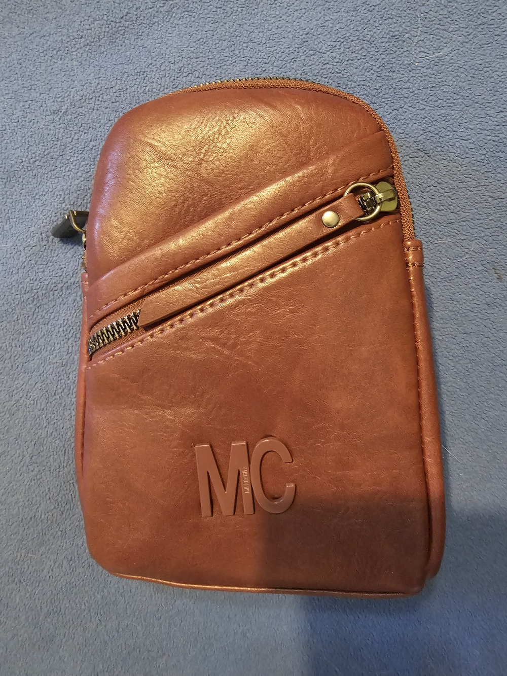 Milan Chiva Brown Leather Crossbody Bag